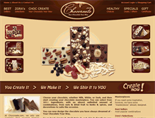 Tablet Screenshot of choccreate.com